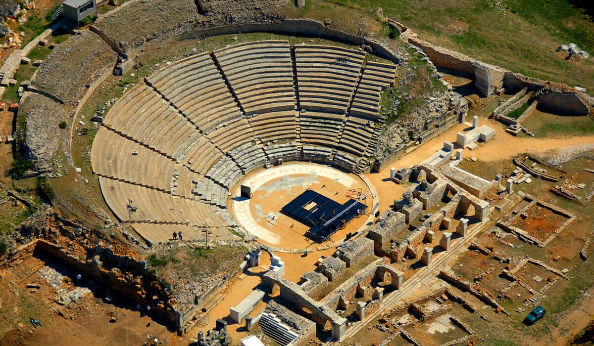 Ancient Philippi archaeological site