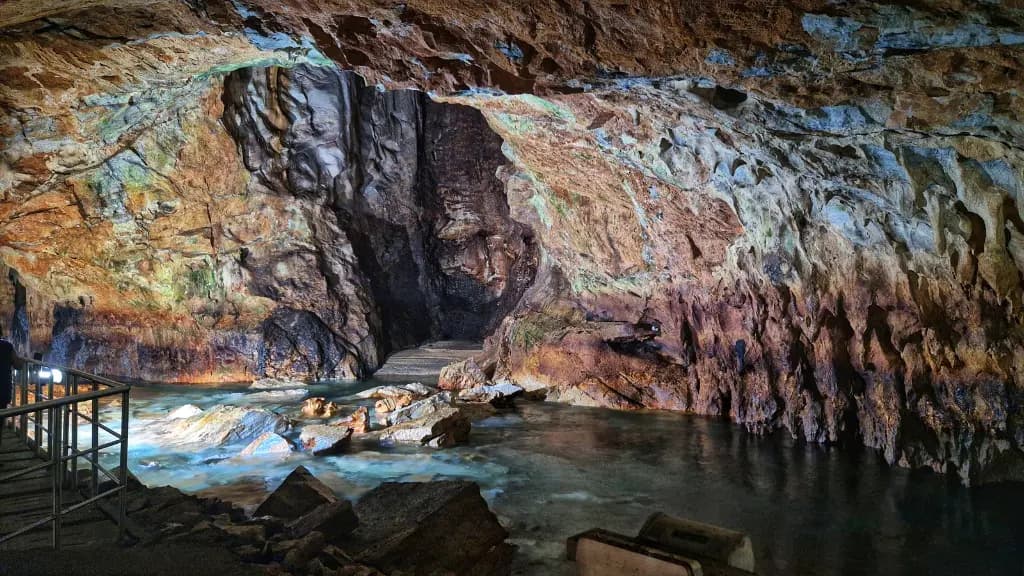 Agitis Cave Maara underground river