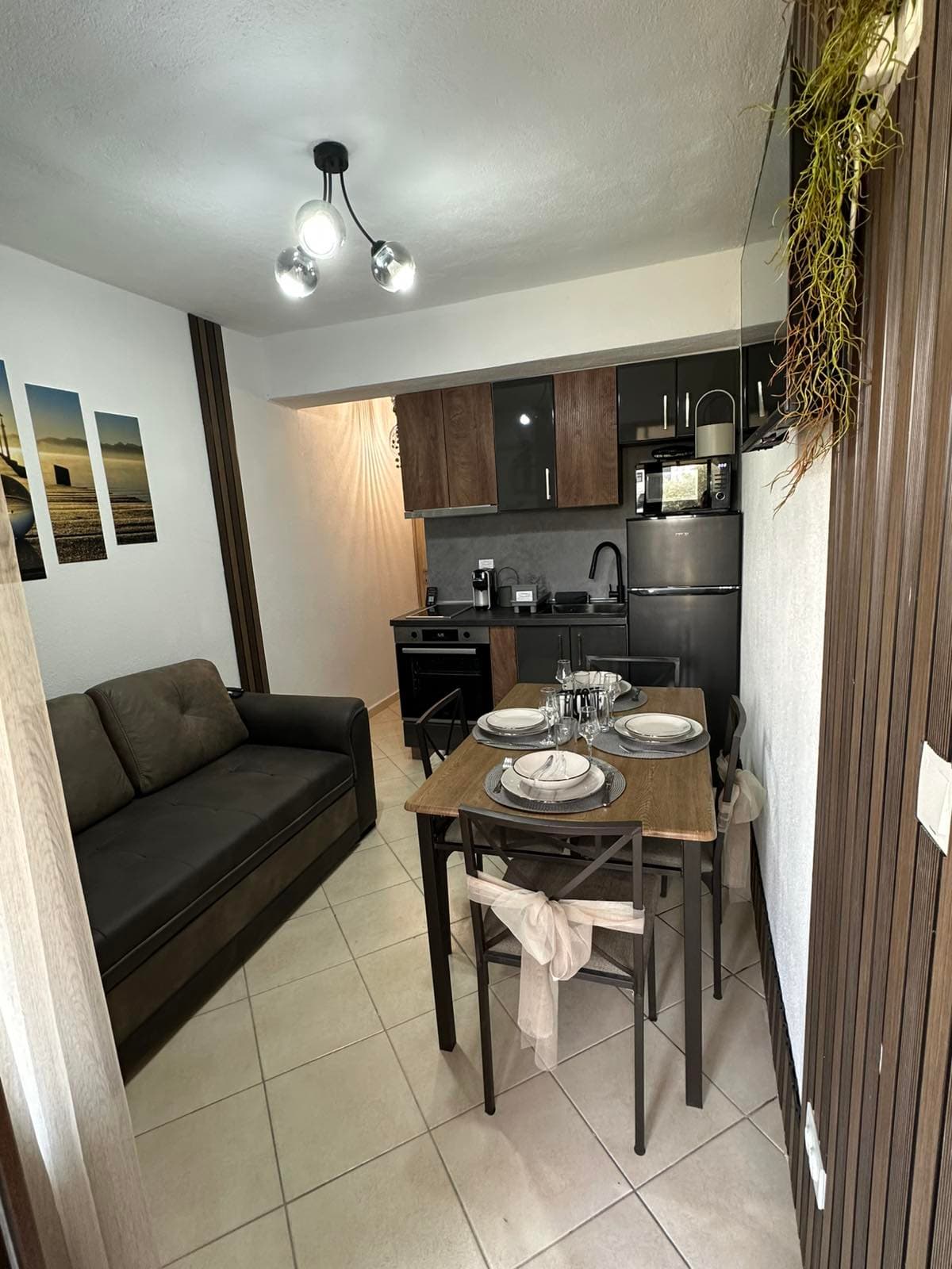 Abstract Studio interior view