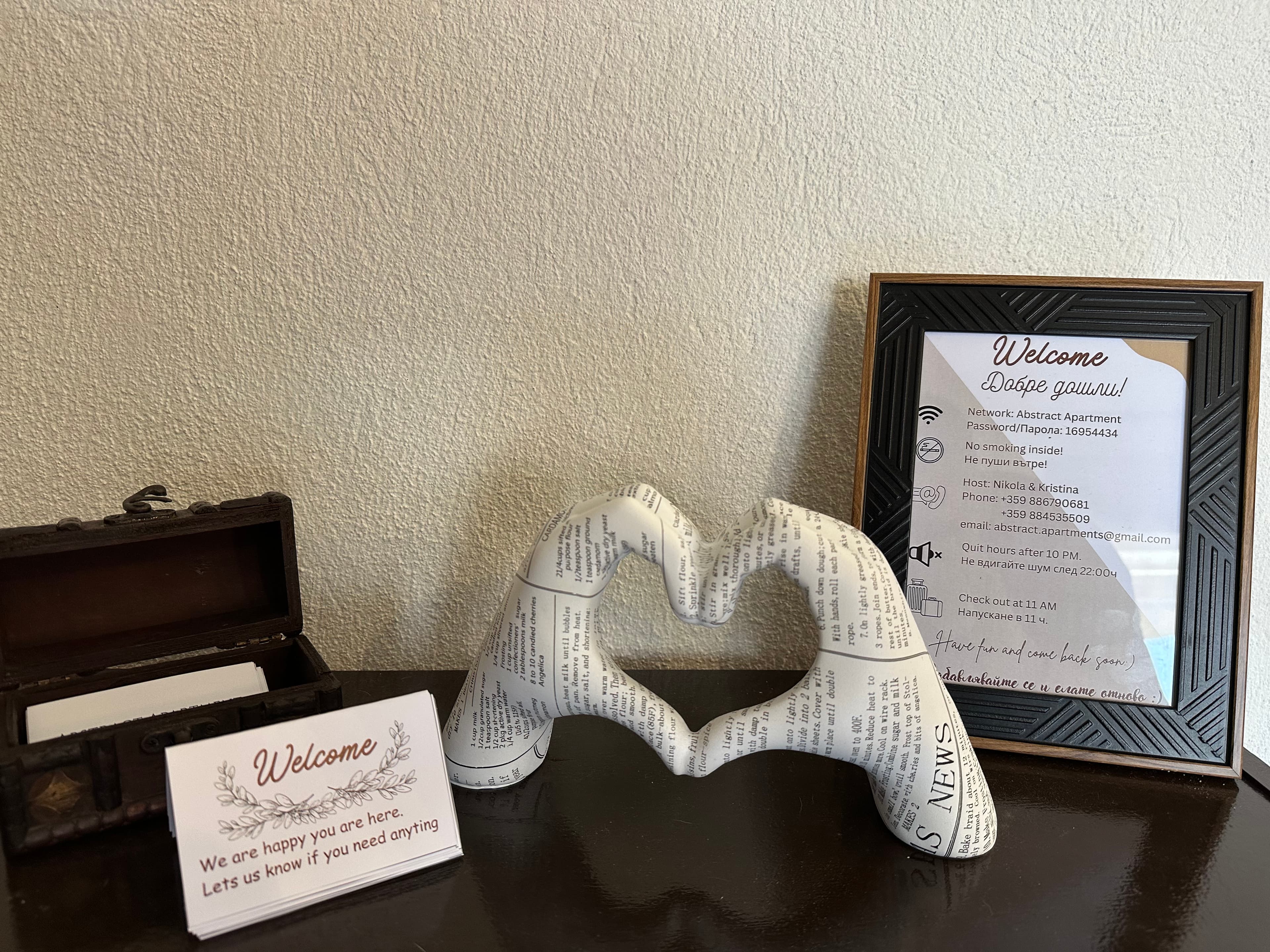 Electrical and information panel